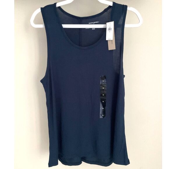 Banana Republic Tops - Banana Republic - Navy Tank Top - Brand New!